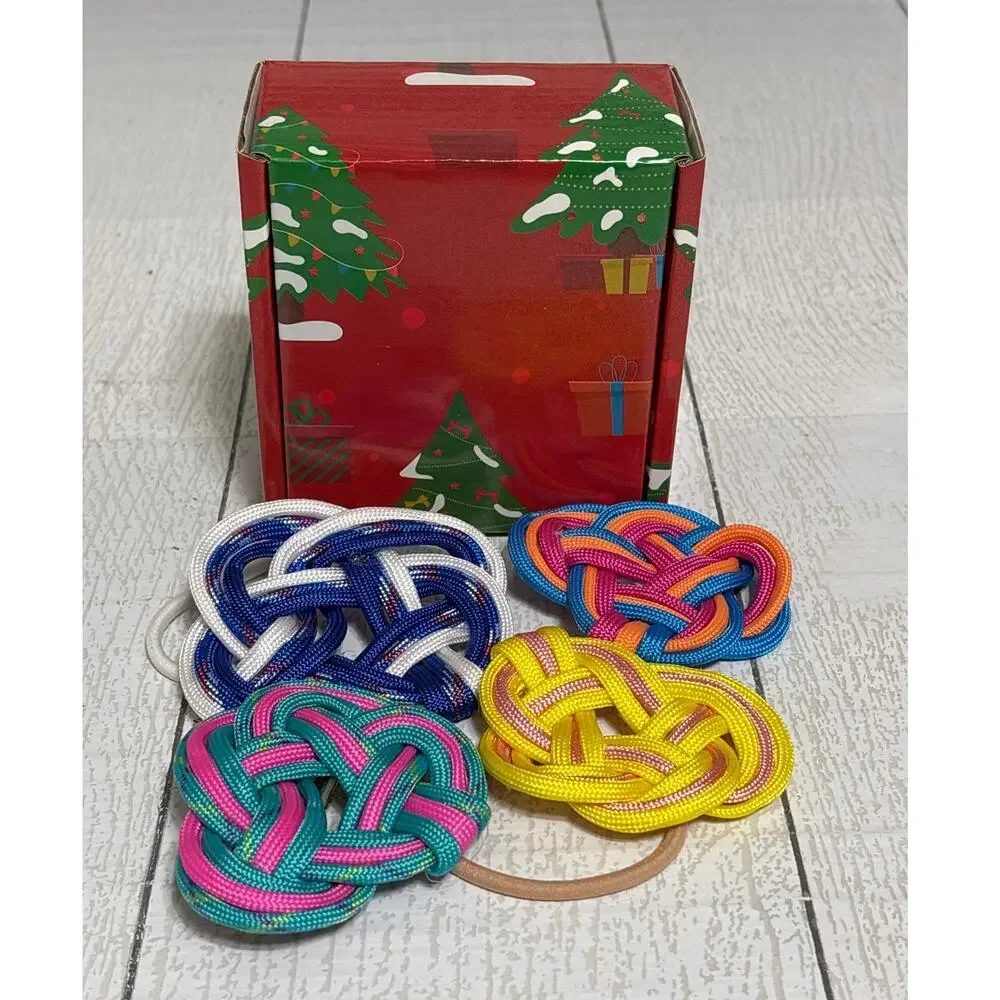 Celtic Knot 4 Piece Hair Accessory Gift Set Colorful